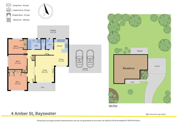 Floorplan of Homely house listing, 4 Amber Street, Bayswater VIC 3153