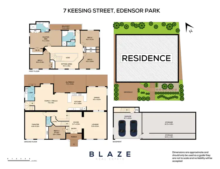 Floorplan of Homely house listing, 7 Keesing Street, Edensor Park NSW 2176