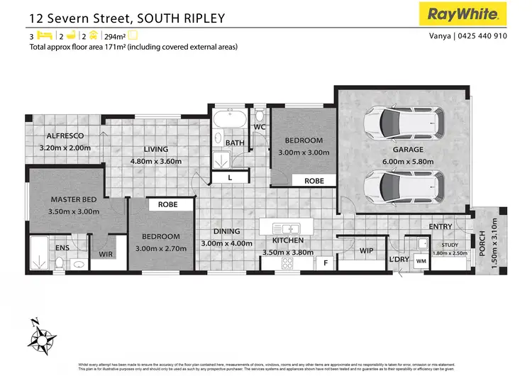 Floorplan of Homely house listing, 12 Severn Street, South Ripley QLD 4306