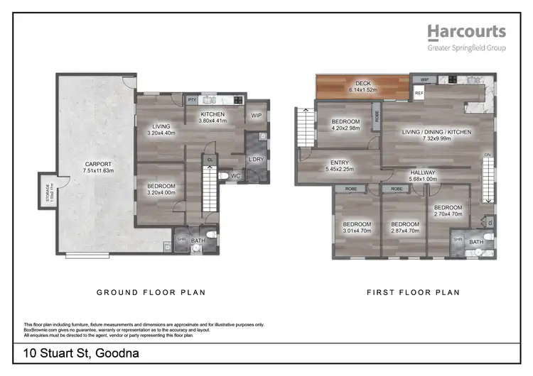 Floorplan of Homely house listing, 10 Stuart Street, Goodna QLD 4300