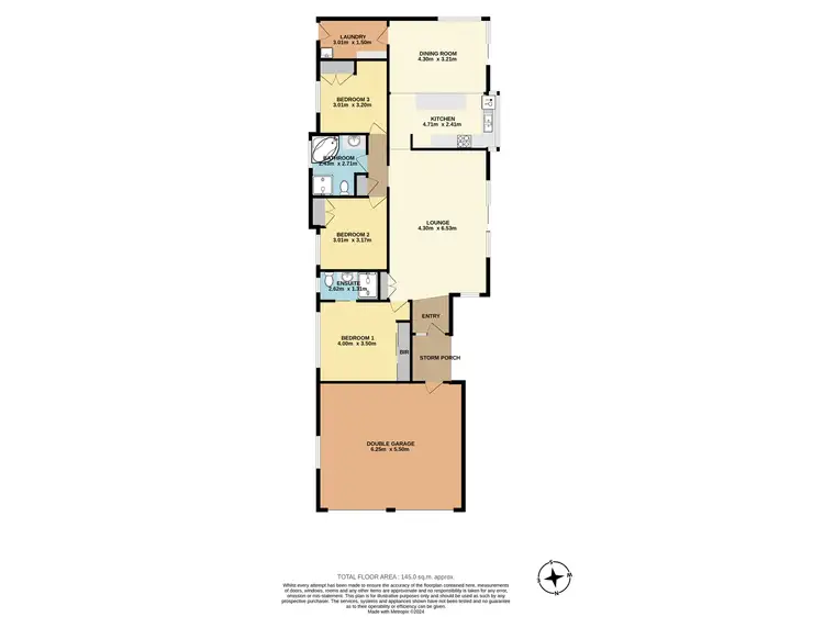 Floorplan of Homely house listing, 74 Sunnybank Crescent, Horsley NSW 2530
