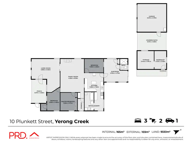 Floorplan of Homely house listing, 10 Plunkett Street, Yerong Creek NSW 2642