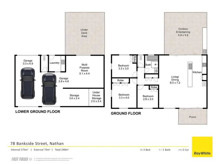 Floorplan of Homely house listing, 78 Bankside Street, Nathan QLD 4111