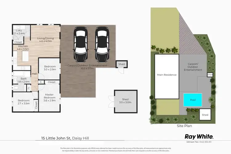 Floorplan of Homely house listing, 15 Little John Street, Daisy Hill QLD 4127