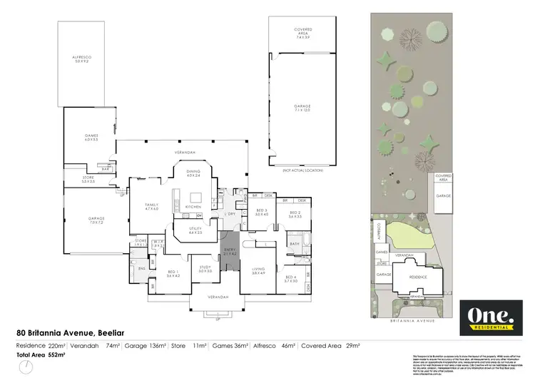 Floorplan of Homely house listing, 80 Britannia Avenue, Beeliar WA 6164