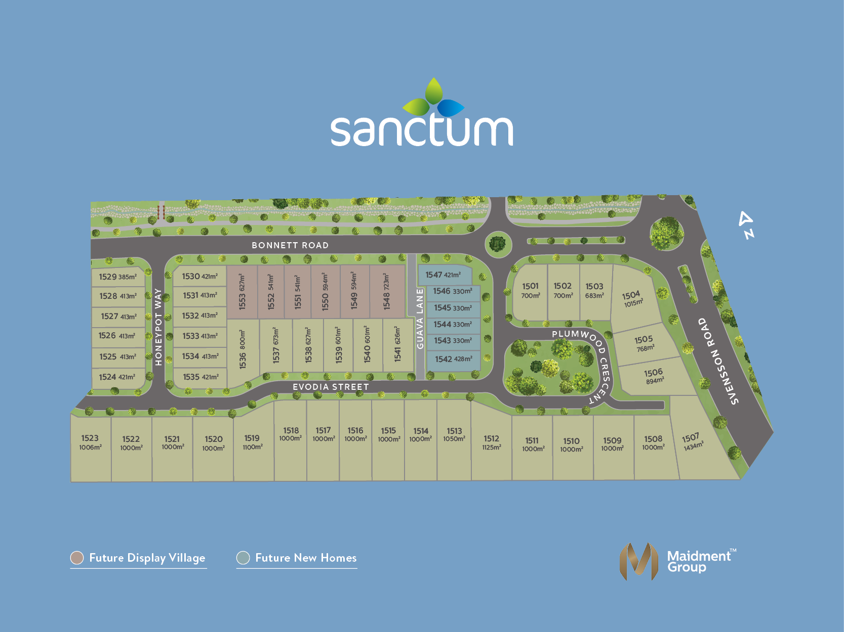 Floorplan of Homely land listing, Lot 1524 Honeypot Way, Mount Low QLD 4818