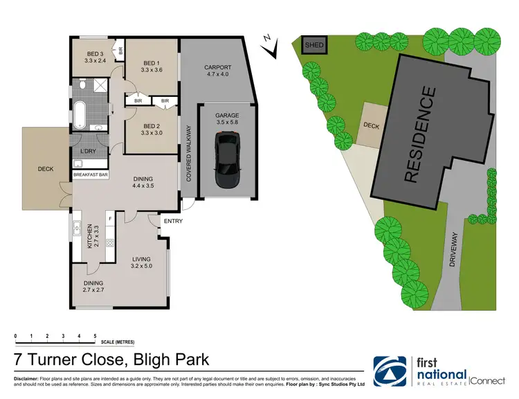 Floorplan of Homely house listing, 7 Turner Close, Bligh Park NSW 2756