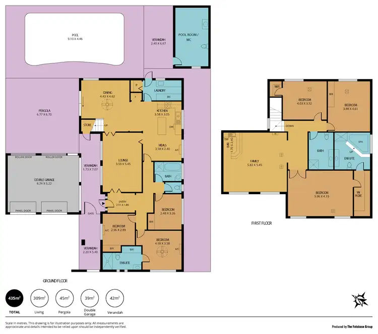 Floorplan of Homely house listing, 47 Browning Avenue, Fulham Gardens SA 5024