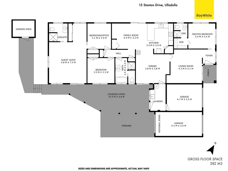 Floorplan of Homely house listing, 15 Stanton Drive, Ulladulla NSW 2539