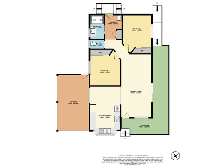 Floorplan of Homely villa listing, 21 Willow Tree Avenue, Kanahooka NSW 2530