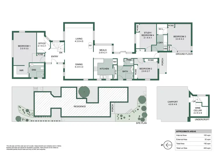Floorplan of Homely house listing, 13A Rosser Street, Cottesloe WA 6011