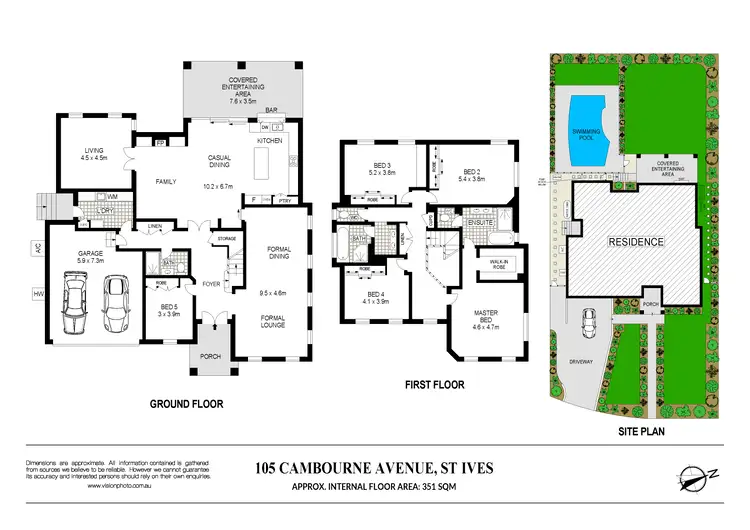 Floorplan of Homely house listing, 105 Cambourne Avenue, St Ives NSW 2075