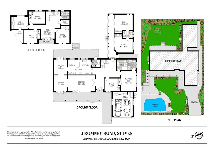 Floorplan of Homely house listing, 3 Romney Road, St Ives NSW 2075
