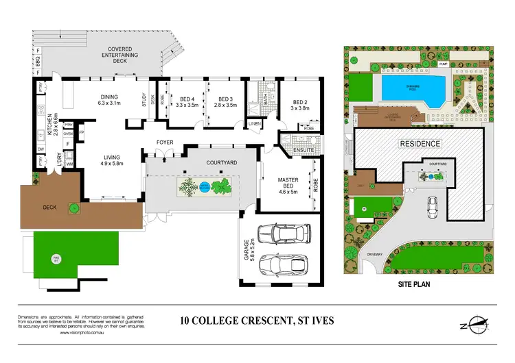 Floorplan of Homely house listing, 10 College Crescent, St Ives NSW 2075