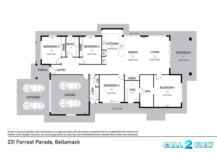 Floorplan of Homely house listing, 231 Forrest Parade, Bellamack NT 832
