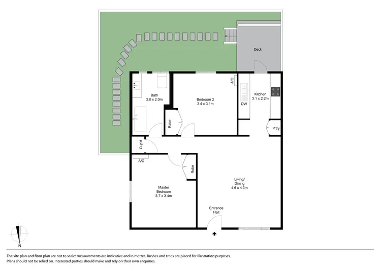 Floorplan of Homely unit listing, 4/24 Wright Street, Clayton VIC 3168