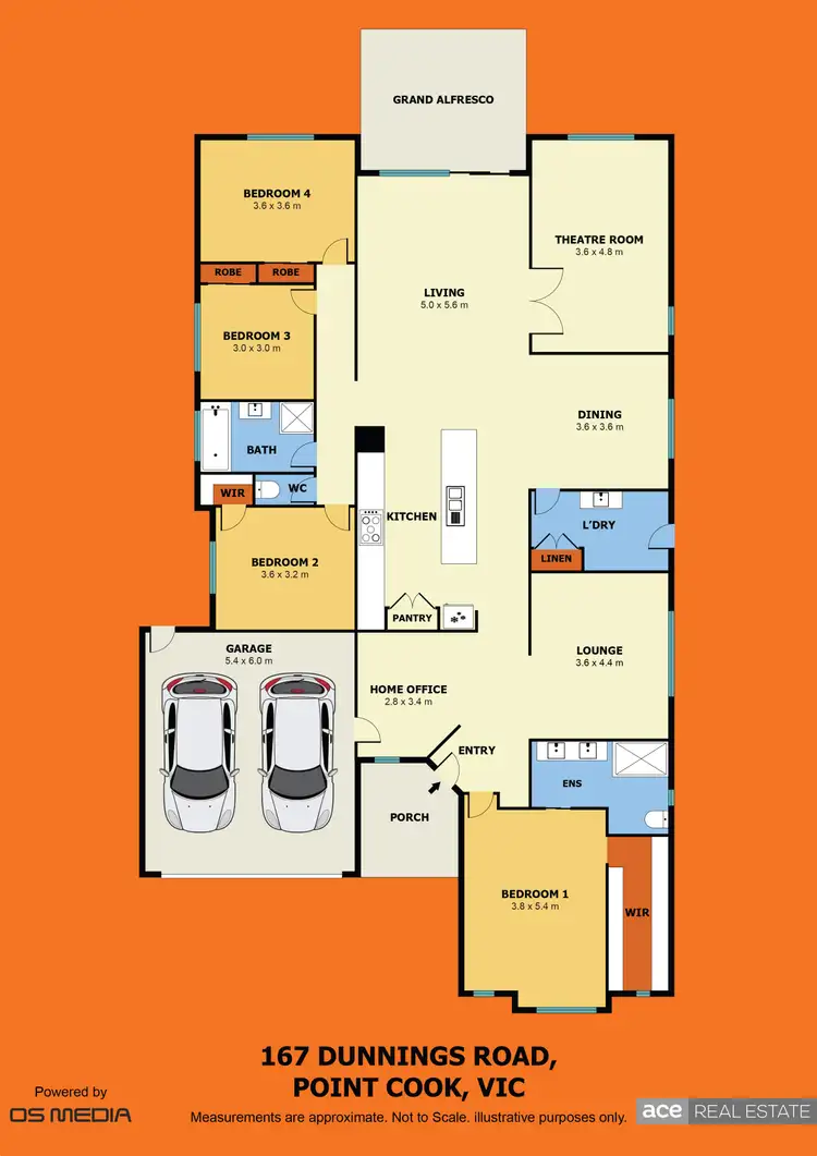 Floorplan of Homely house listing, 167 Dunnings Road, Point Cook VIC 3030