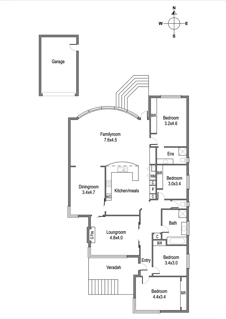 Floorplan of Homely house listing, 17 Nevada Street, Balwyn North VIC 3104