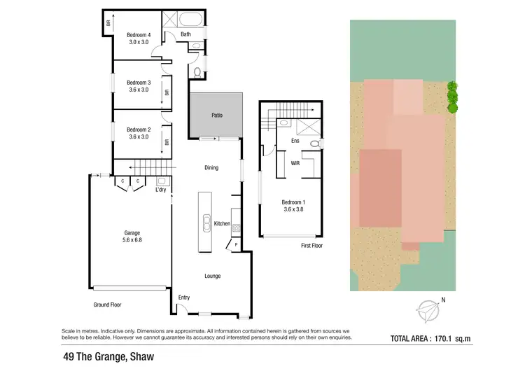 Floorplan of Homely house listing, 49 The Grange, Shaw QLD 4818