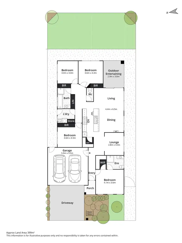 Floorplan of Homely house listing, 7 Simpson Circuit, Armstrong Creek VIC 3217