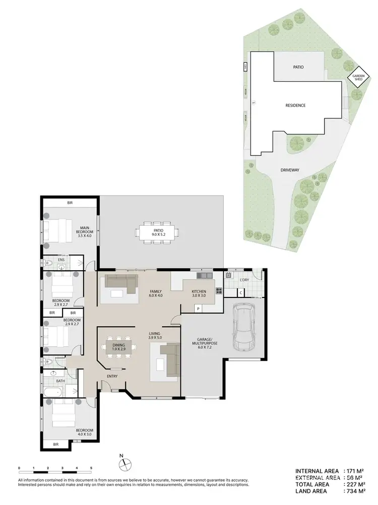 Floorplan of Homely house listing, 10 Ravenswood Lane, Springfield QLD 4300