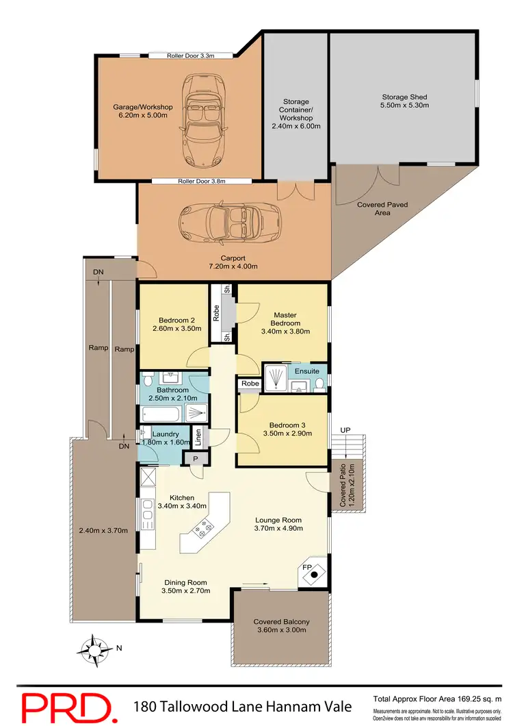 Floorplan of Homely rural property listing, 120 Tallowood Lane, Hannam Vale NSW 2443