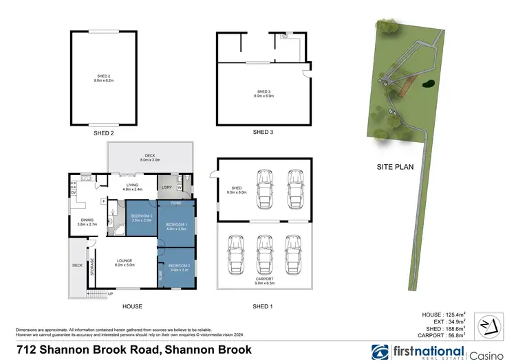 Floorplan of Homely house listing, 712 Shannonbrook Road, Shannon Brook NSW 2470