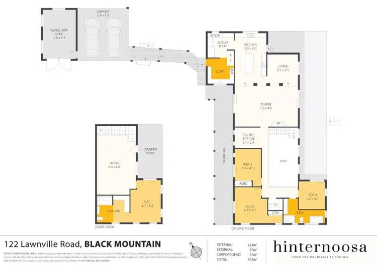 Floorplan of Homely house listing, 122 Lawnville Road, Black Mountain QLD 4563