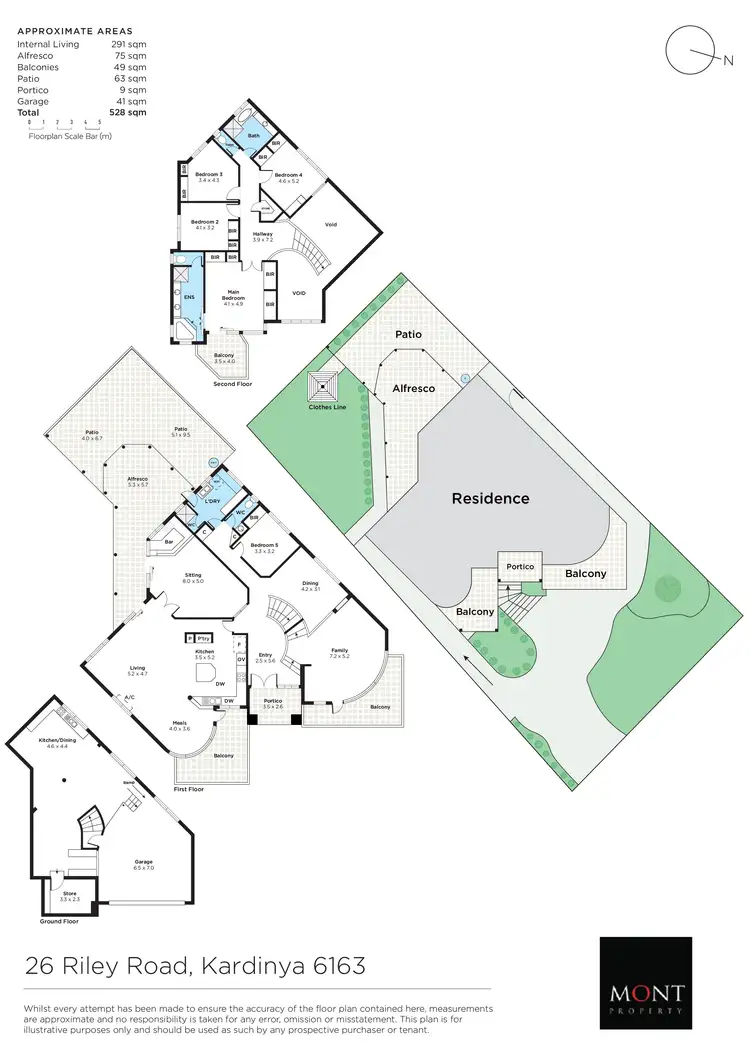 Floorplan of Homely house listing, 26 Riley Road, Kardinya WA 6163