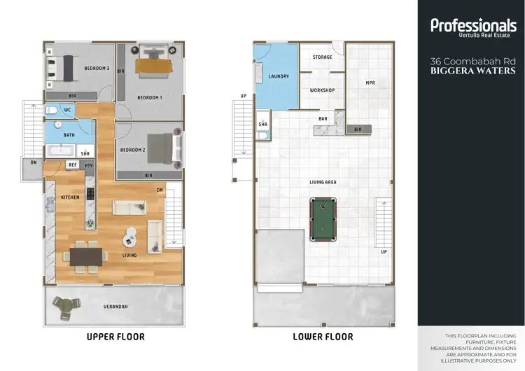 Floorplan of Homely house listing, 36 Coombabah Road, Biggera Waters QLD 4216