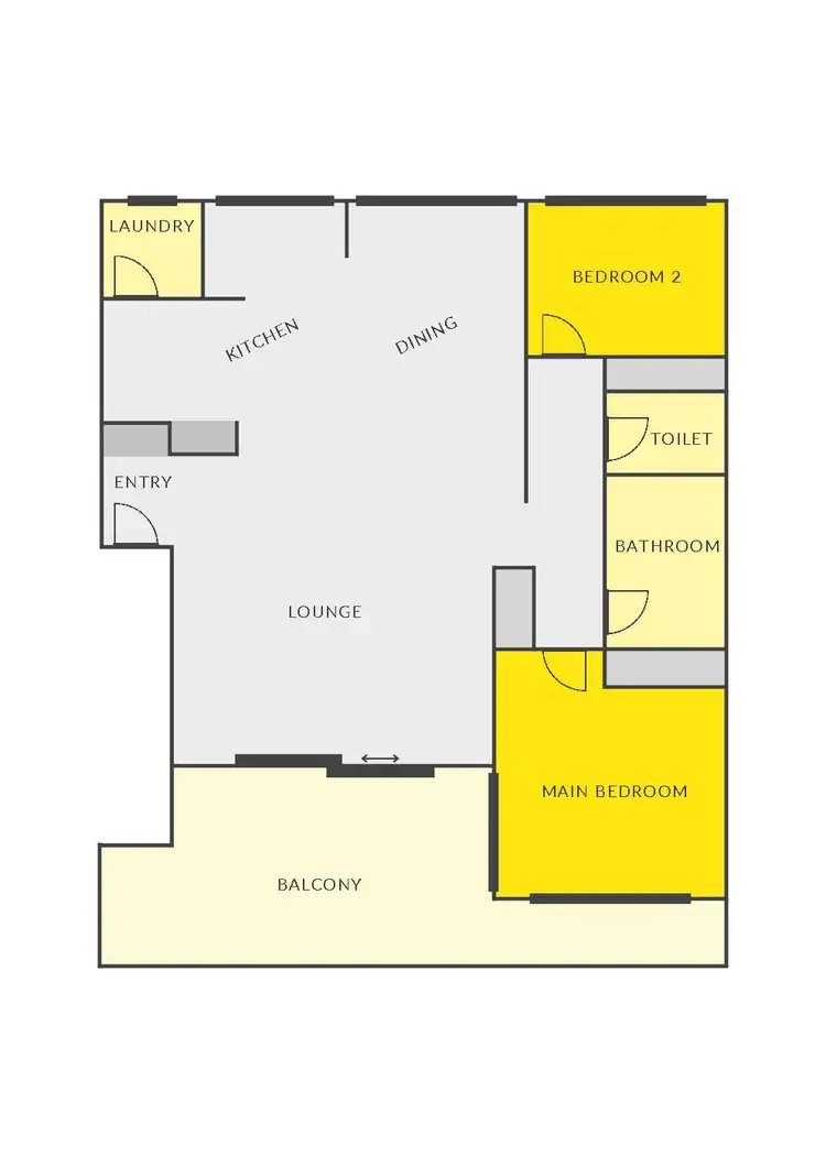 Floorplan of Homely unit listing, 21/2 Eshelby Drive, Cannonvale QLD 4802