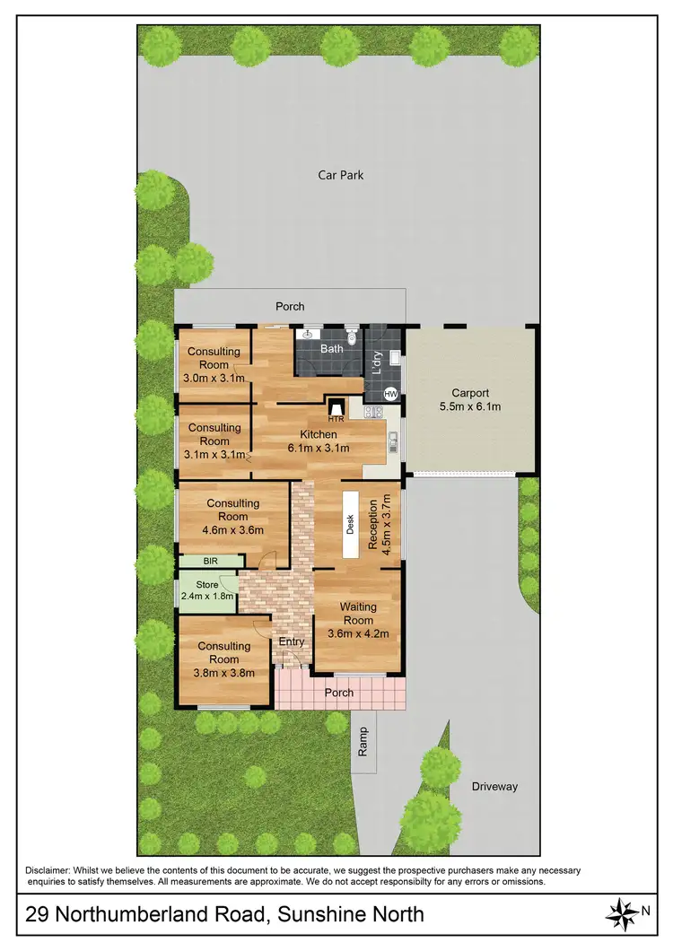 Floorplan of Homely house listing, 29 Northumberland Road, Sunshine North VIC 3020
