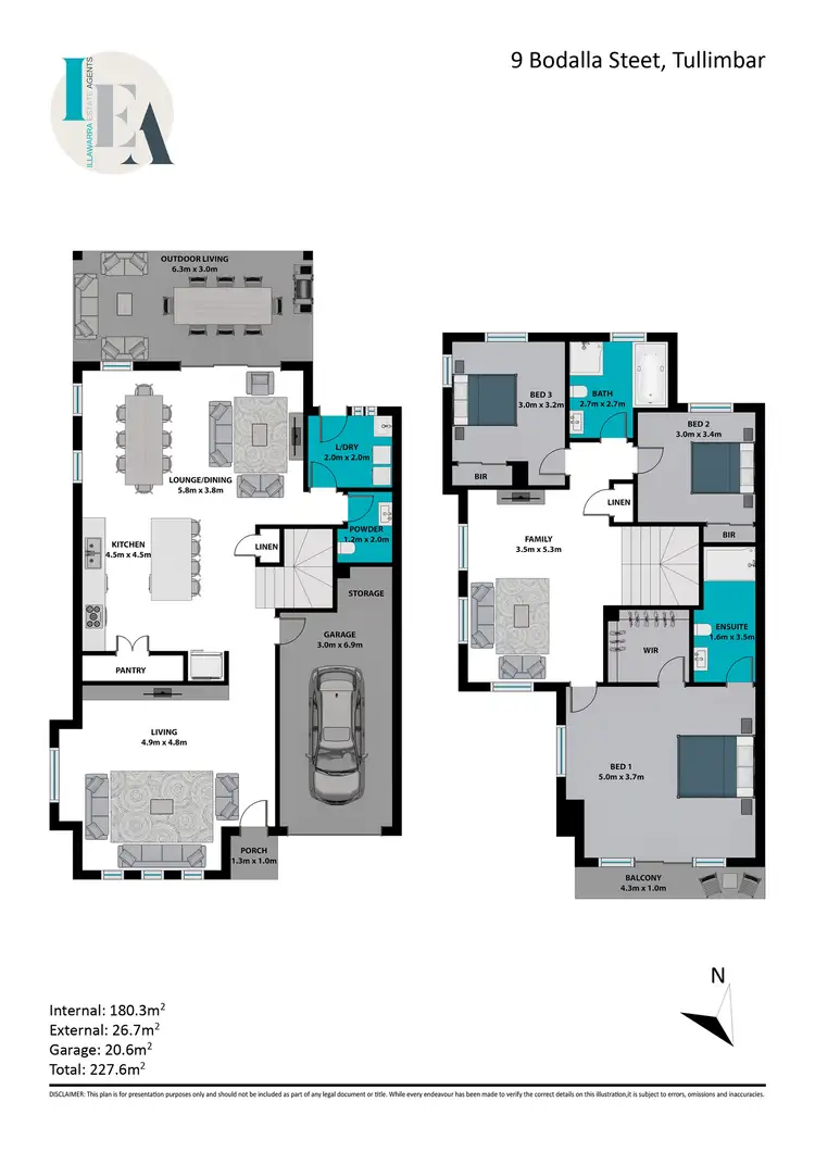 Floorplan of Homely house listing, 9 Bodalla Street, Tullimbar NSW 2527