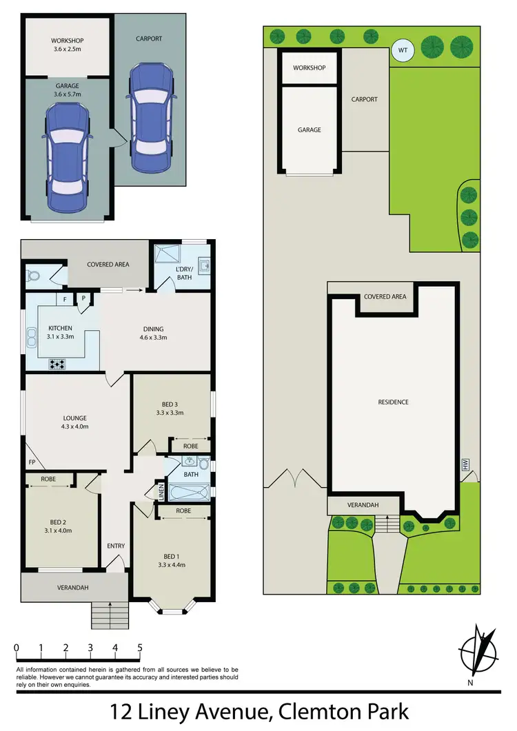 Floorplan of Homely house listing, 12 Liney Avenue, Clemton Park NSW 2206