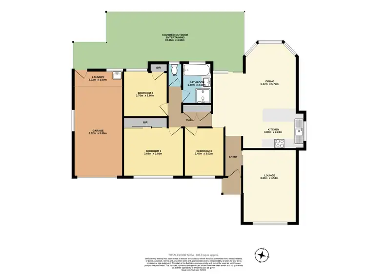 Floorplan of Homely house listing, 49 Gloucester Circuit, Albion Park NSW 2527