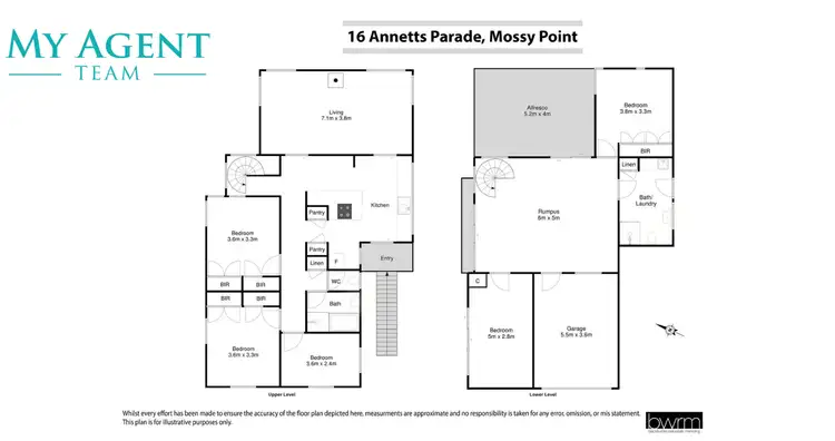 Floorplan of Homely house listing, 16 Annetts Parade, Mossy Point NSW 2537