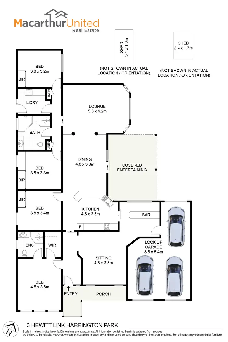 Floorplan of Homely house listing, 3 Hewitt Link, Harrington Park NSW 2567
