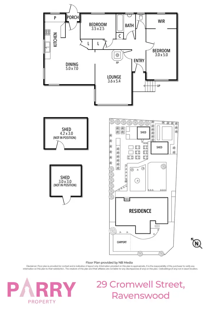 Floorplan of Homely house listing, 29 Cromwell Street, Ravenswood TAS 7250