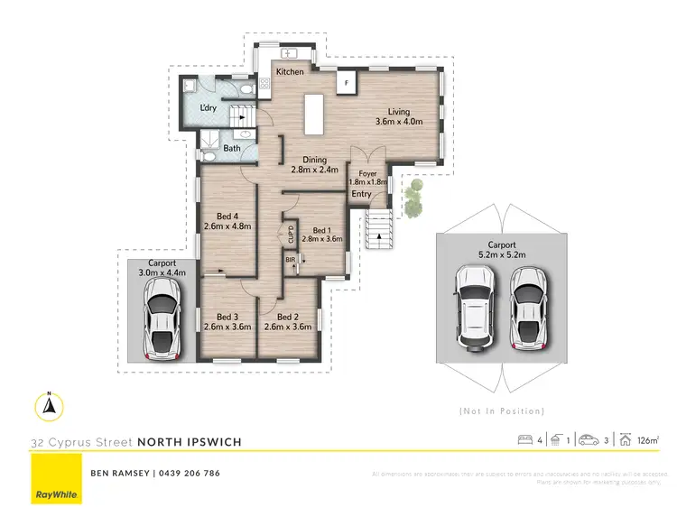 Floorplan of Homely house listing, 32 Cyprus Street, North Ipswich QLD 4305