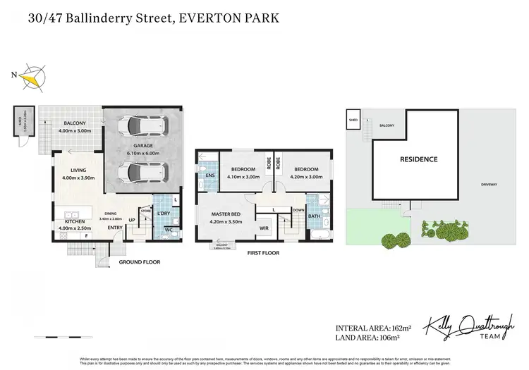 Floorplan of Homely townhouse listing, 30/47 Ballinderry Street, Everton Park QLD 4053