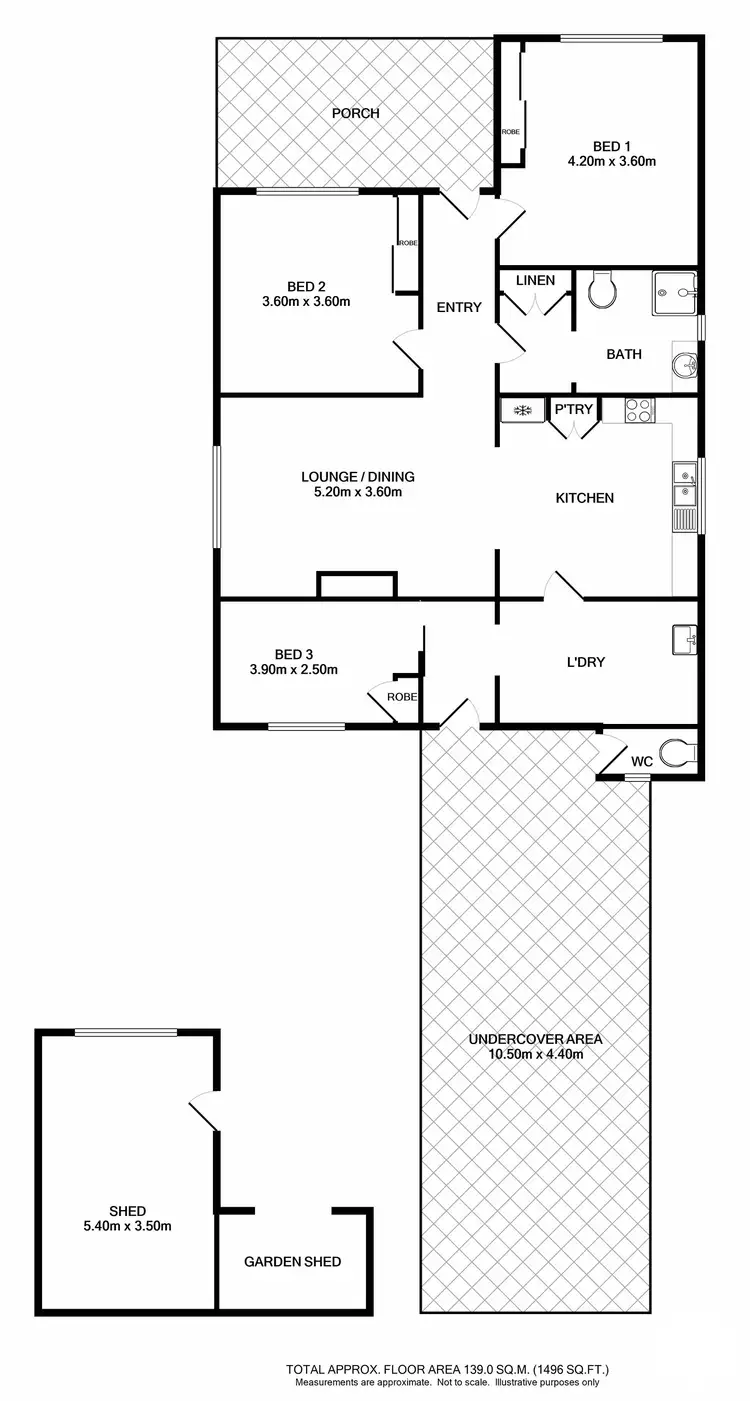 Floorplan of Homely house listing, 340 Macauley Street, South Albury NSW 2640