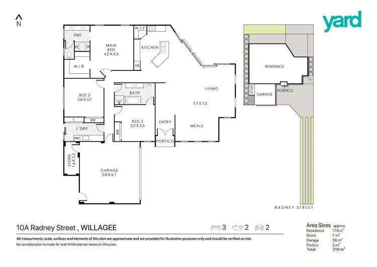 Floorplan of Homely house listing, 10A Radney Street, Willagee WA 6156