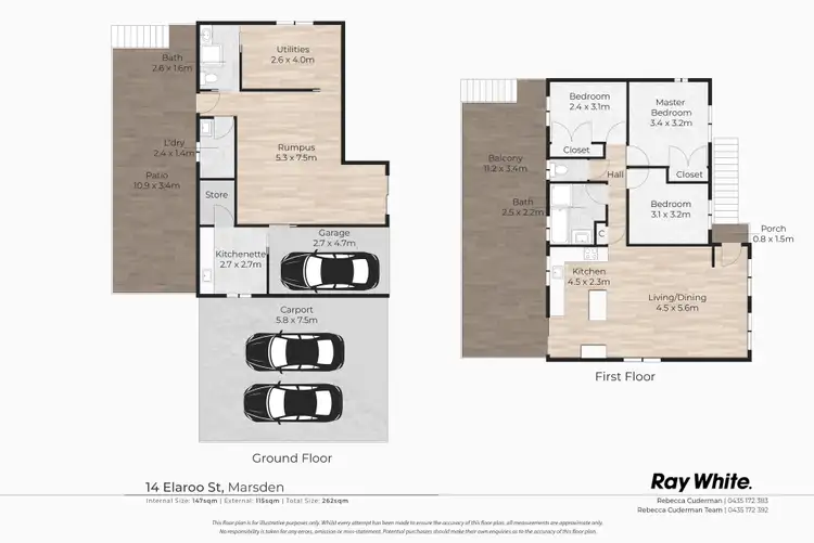 Floorplan of Homely house listing, 14 Elaroo Street, Marsden QLD 4132