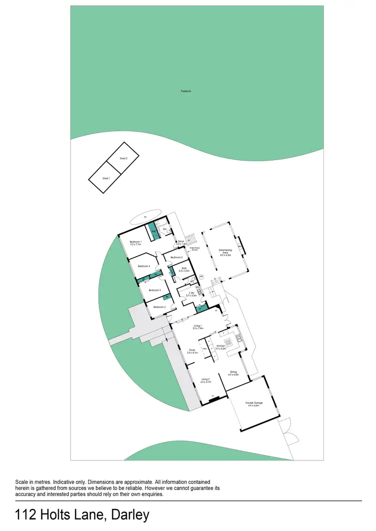 Floorplan of Homely house listing, 112 Holts Lane, Darley VIC 3340