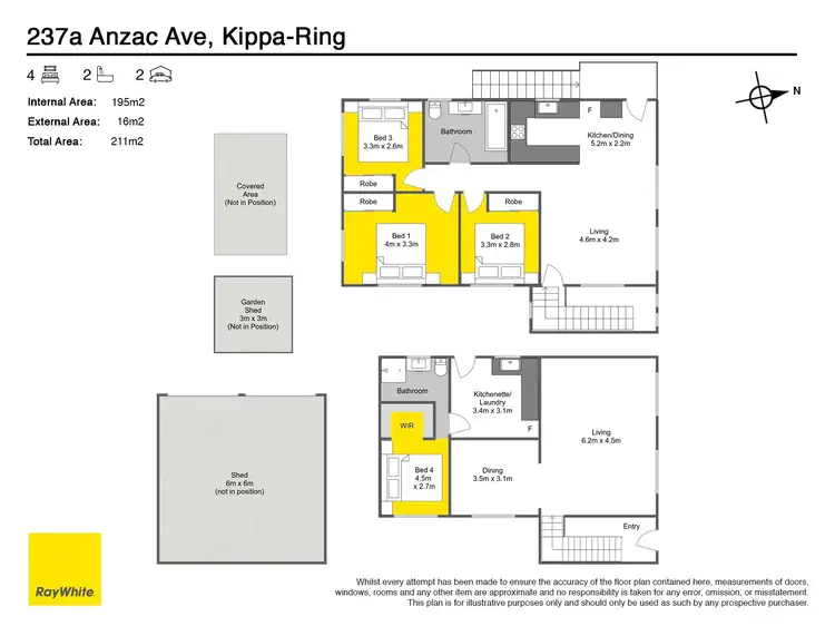 Floorplan of Homely house listing, 237A Anzac Avenue, Kippa-Ring QLD 4021