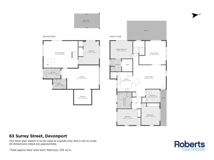 Floorplan of Homely house listing, 63 Surrey Street, Devonport TAS 7310