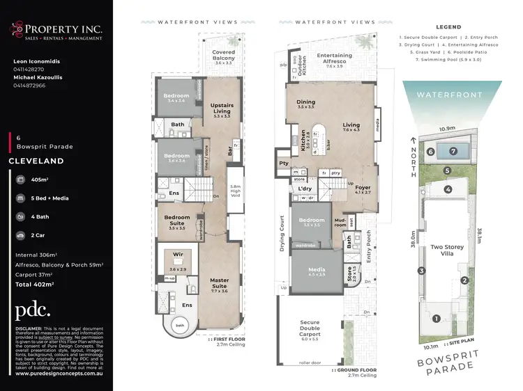 Floorplan of Homely house listing, 6 Bowsprit Parade, Raby Bay QLD 4163