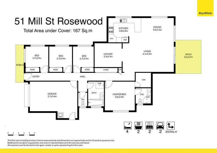 Floorplan of Homely house listing, 51 Mill Street, Rosewood QLD 4340