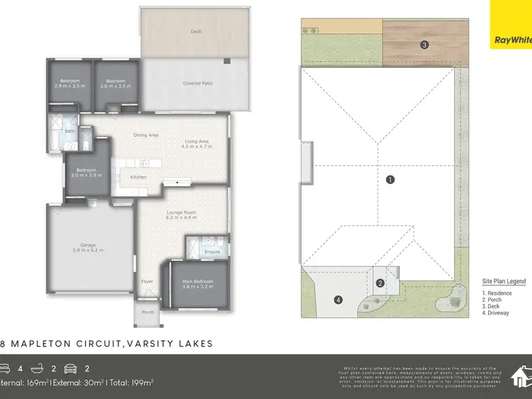 Floorplan of Homely house listing, 38 Mapleton Circuit, Varsity Lakes QLD 4227