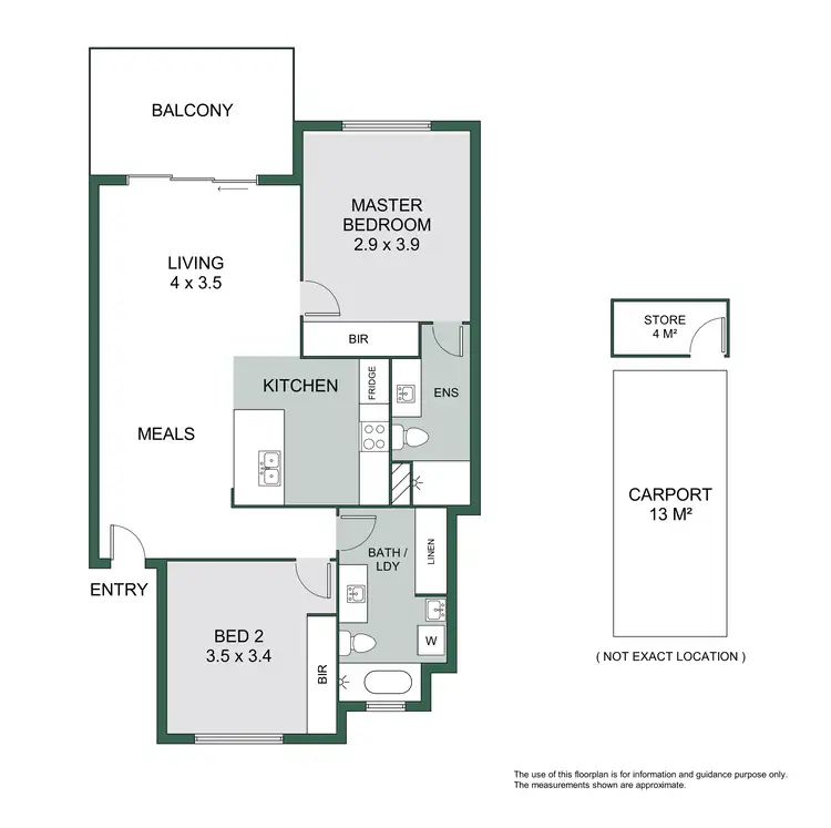Floorplan of Homely apartment listing, 9/189 Swansea Street East, East Victoria Park WA 6101
